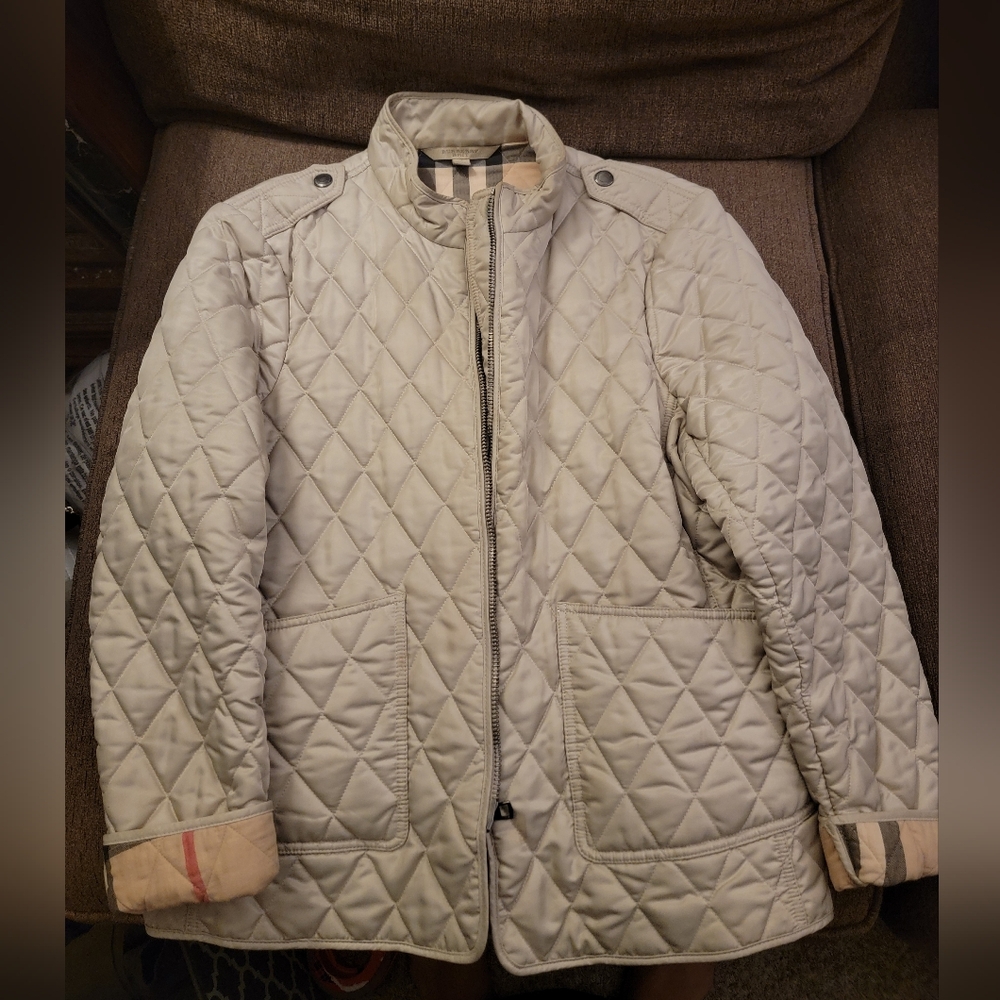 Womens XXL 14 - 16 BURBERRY JACKET Excellent Cond